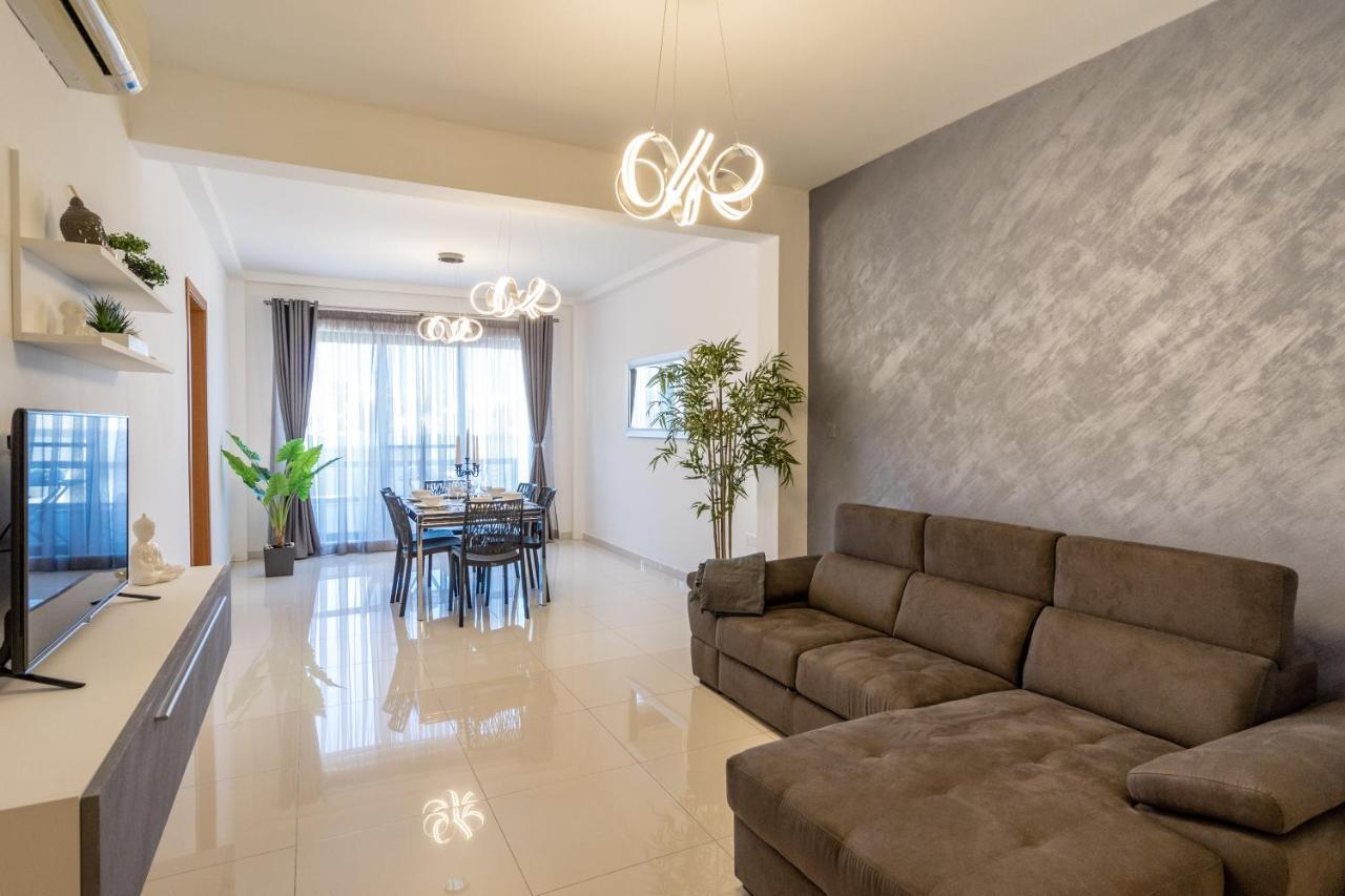 Brand New Apartment-2 Min From The Sea-Central Bugibba خليج سانت بول المظهر الخارجي الصورة