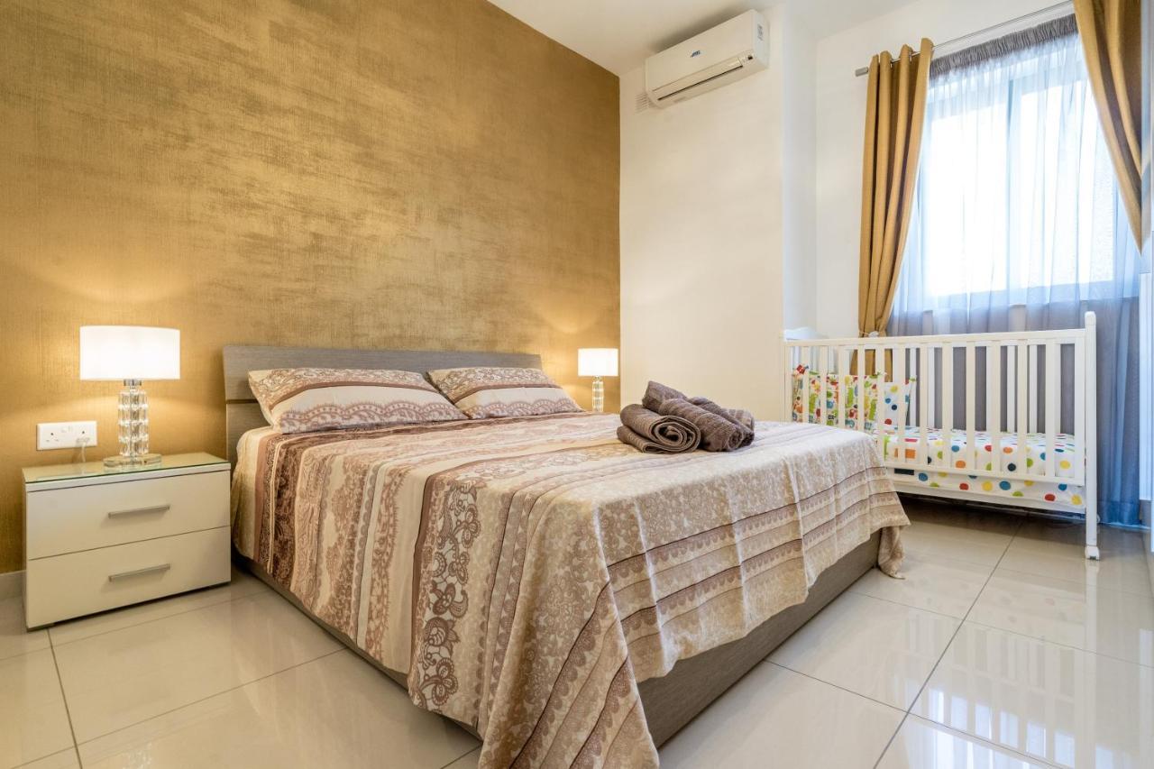 Brand New Apartment-2 Min From The Sea-Central Bugibba خليج سانت بول المظهر الخارجي الصورة